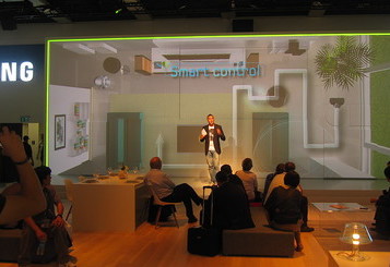 2010 독일 IFA쇼 삼성전자 가전부스관