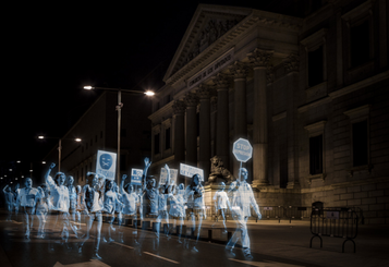 Hologram For Freedom - Hologram Demonstration in Spain